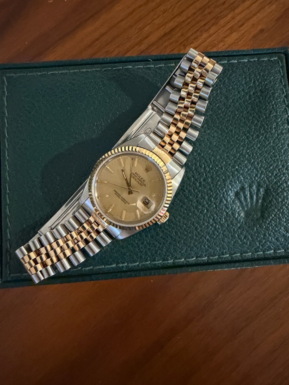 Rolex Datejust 36 16013 two tone
